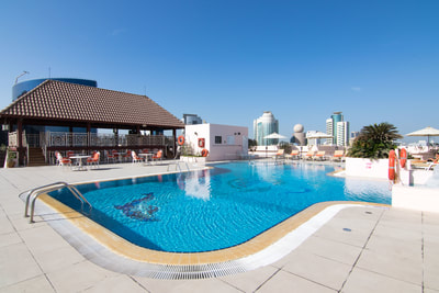 Pool at Carlton Hotels in Dubai